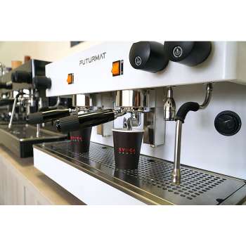 Кофемашина рожковая Quality Espresso Futurmat Ottima Evo SEMIAUT 2GRS MTF082HC95 белая